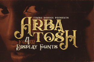 Arbatosh: A Vintage Display Font