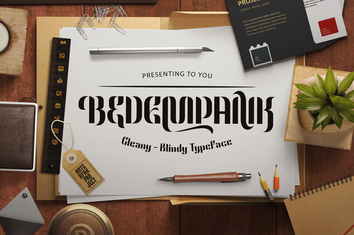 Bedempank: A Font That Elevates Your Brand