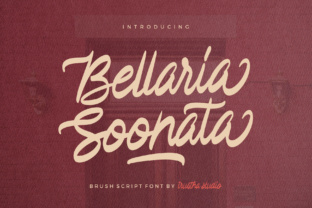 Bellaria Soonata: A Warm Brush Script for Branding