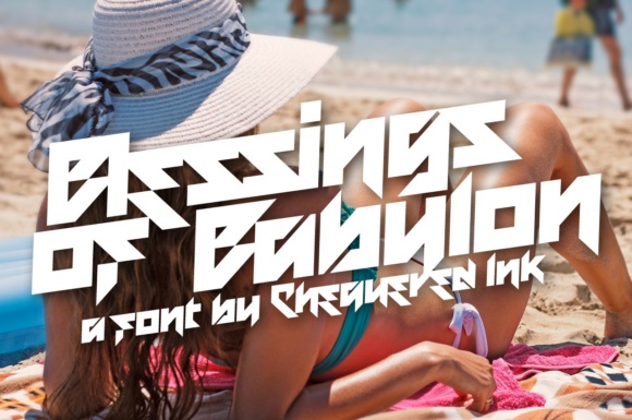 Blessings of Babylon: A Font for Bold Campaigns