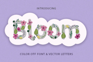 Bloom: A Fresh Display Font