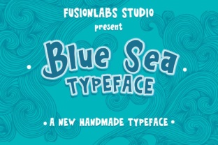 Blue Sea Font for Web Design