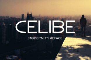 Celibe: A Modern Display Font for Web Design
