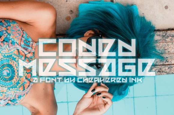 Coded Message Font Review