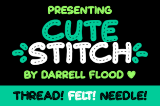 Cute Stitch Font Review
