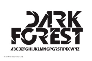 Dark Forest Font for Bold Branding