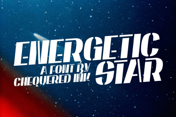 Energetic Star: A Bold Font for Business