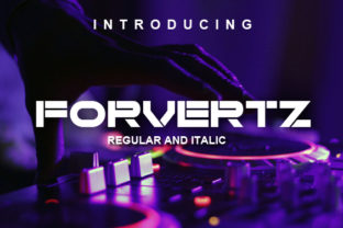 Forvertz: A Bold Font for Creative Projects