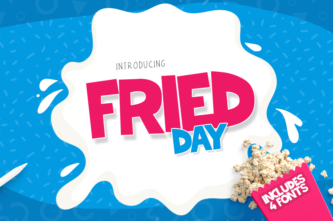 Fried Day Family Font for Business