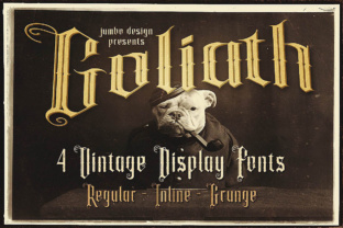 Goliath: A Bold Display Font