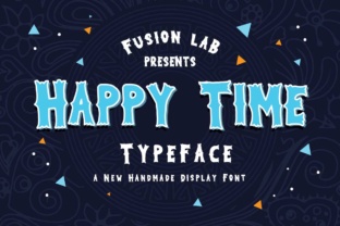 Happy Time Font for Business Branding