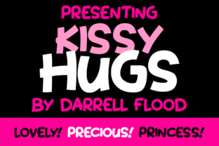 Kissy Hugs: A Font with Heart