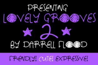 Lovely Grooves 2 Font for Creative Projects