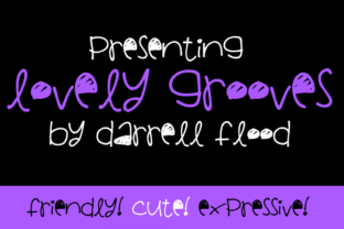 Lovely Grooves Font for Web Design