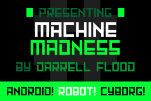 Machine Madness Font for Bold Branding