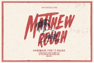 Matthew Rough: A Bold Display Font