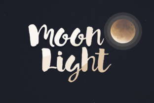Moon Light: A Bold Display Font