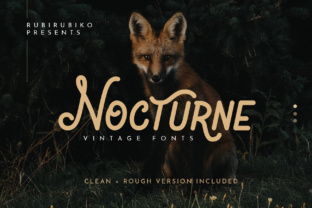Nocturne: A Vintage-Inspired Display Font