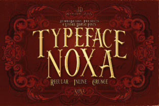 Noxa: A Vintage Display Font for Web Design