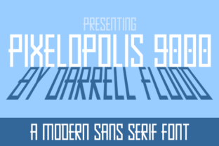 Pixelopolis 9000: A Modern Font for Business