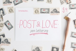Post Love: A Handwritten Font for Impactful Design