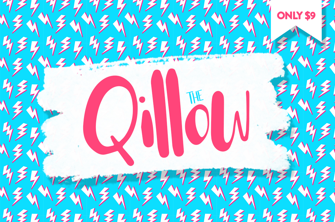 Qillow Script: A Playful Font for Polished Branding