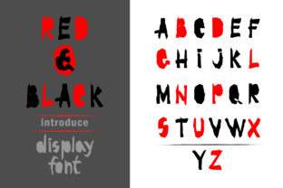 Red and Black Font Review