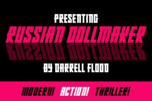 Russian Dollmaker: A Bold Font for Web Design