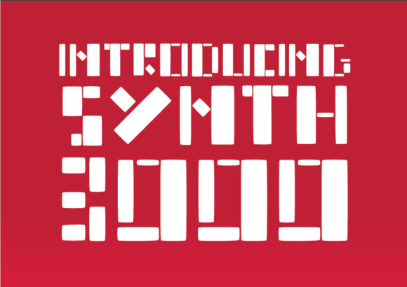 Synth 3000: A Bold Display Font for Digital Design