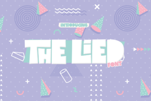 The Lied: A Bold Display Font for Creative Campaigns