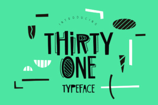 Thirty One Font: Bold & Eye-Catching