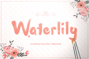 Waterlily: A Handwritten Font for Editorial Magic